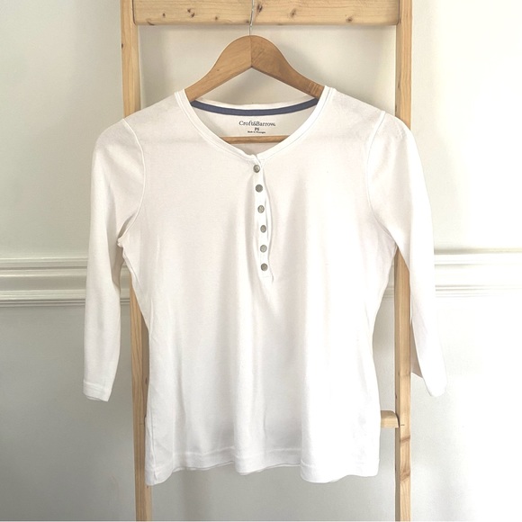 🔹3/$15🔹 White Top - Petite Small - Picture 1 of 10